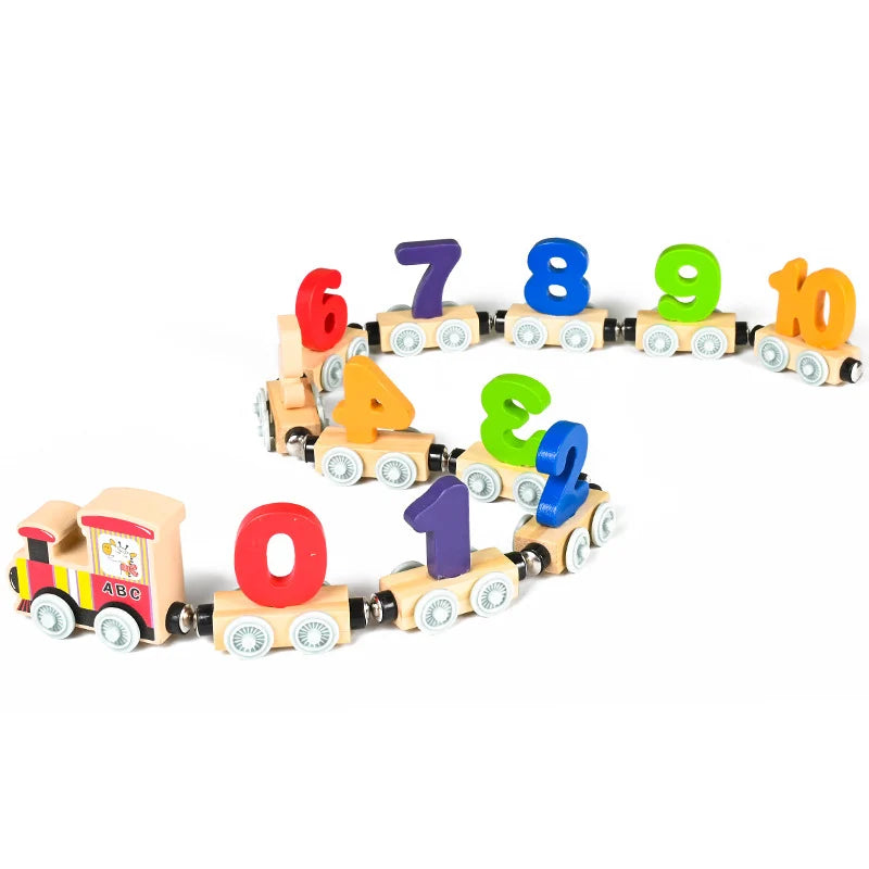 NumberLink - Kleurrijke magnetische getallentrein voor leuk leren