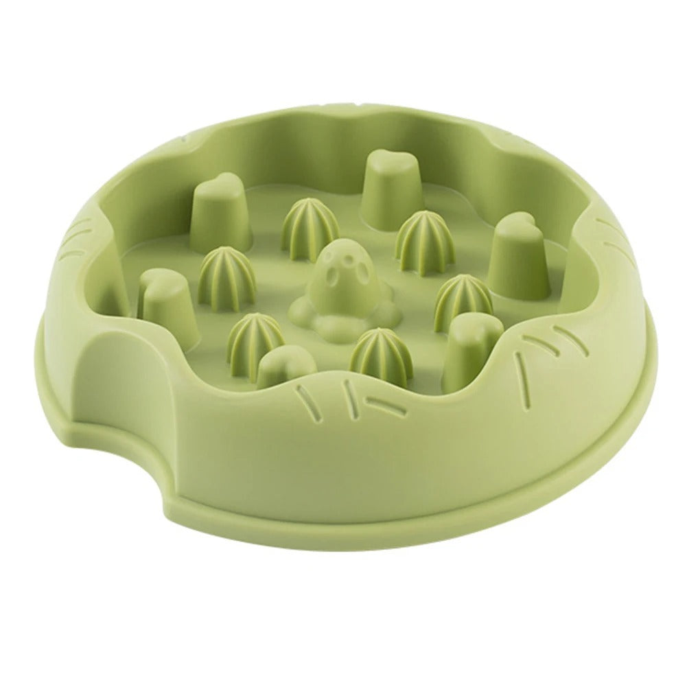 PawBowl - Voerbak met antislipraadsel voor honden en katten