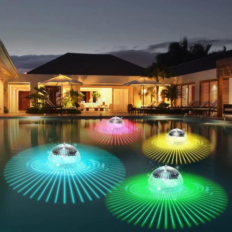 LumaFloat - LED licht op zonne-energie met automatische kleurverandering voor buitenverlichting