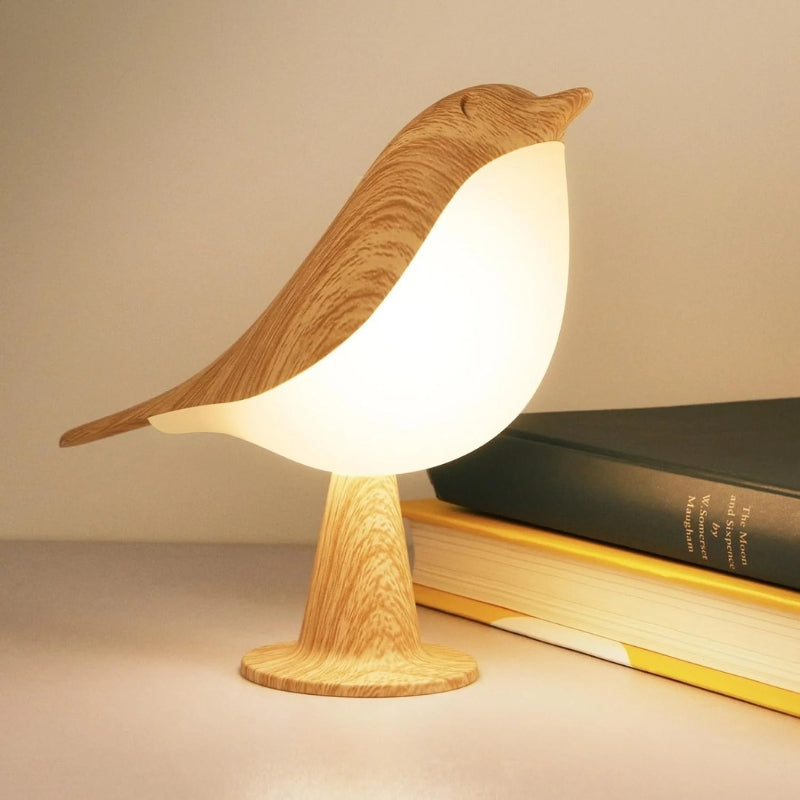 BirdGlow - Aanraakbediend nachtlampje met instelbare helderheid voor gezellige ruimtes