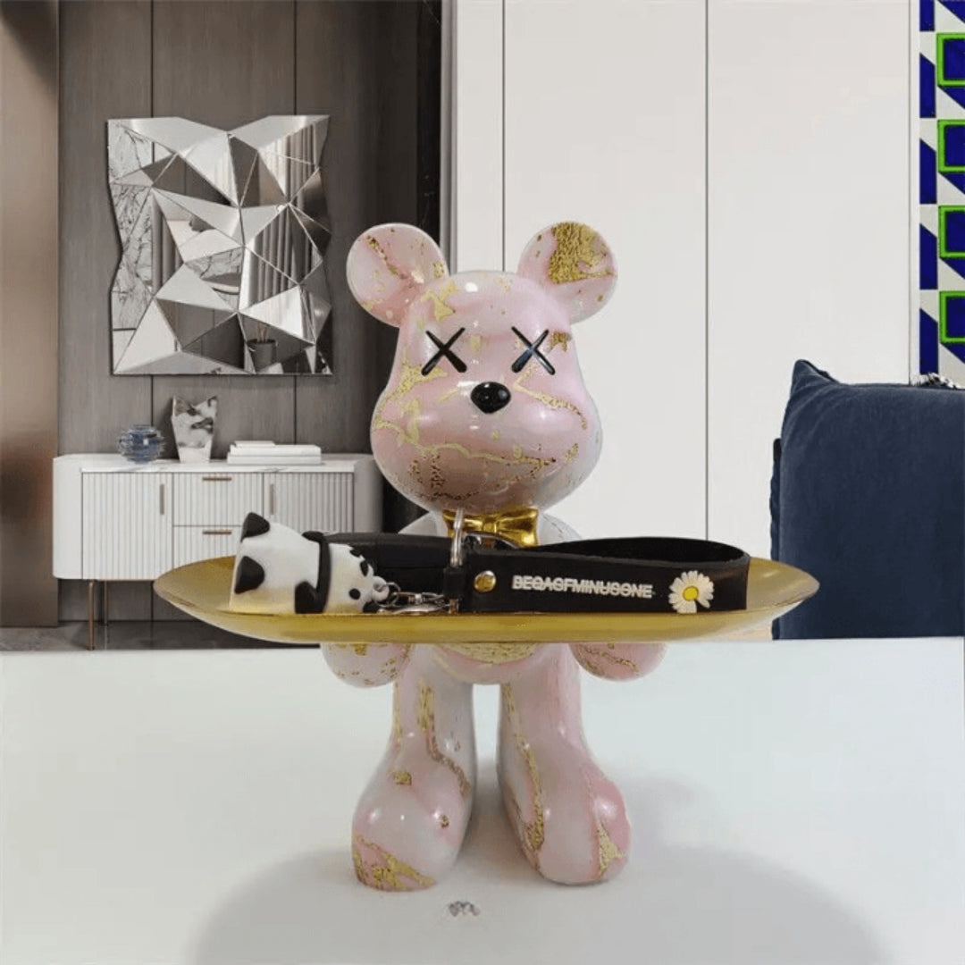 BearBud - Charmante, door beren geïnspireerde opbergoplossing voor stijlvolle displays en decoratief gebruik