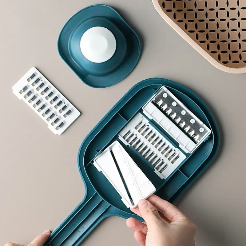 QuickSlice - Multifunctionele Mandoline Snijder voor het snijden en raspen van groenten