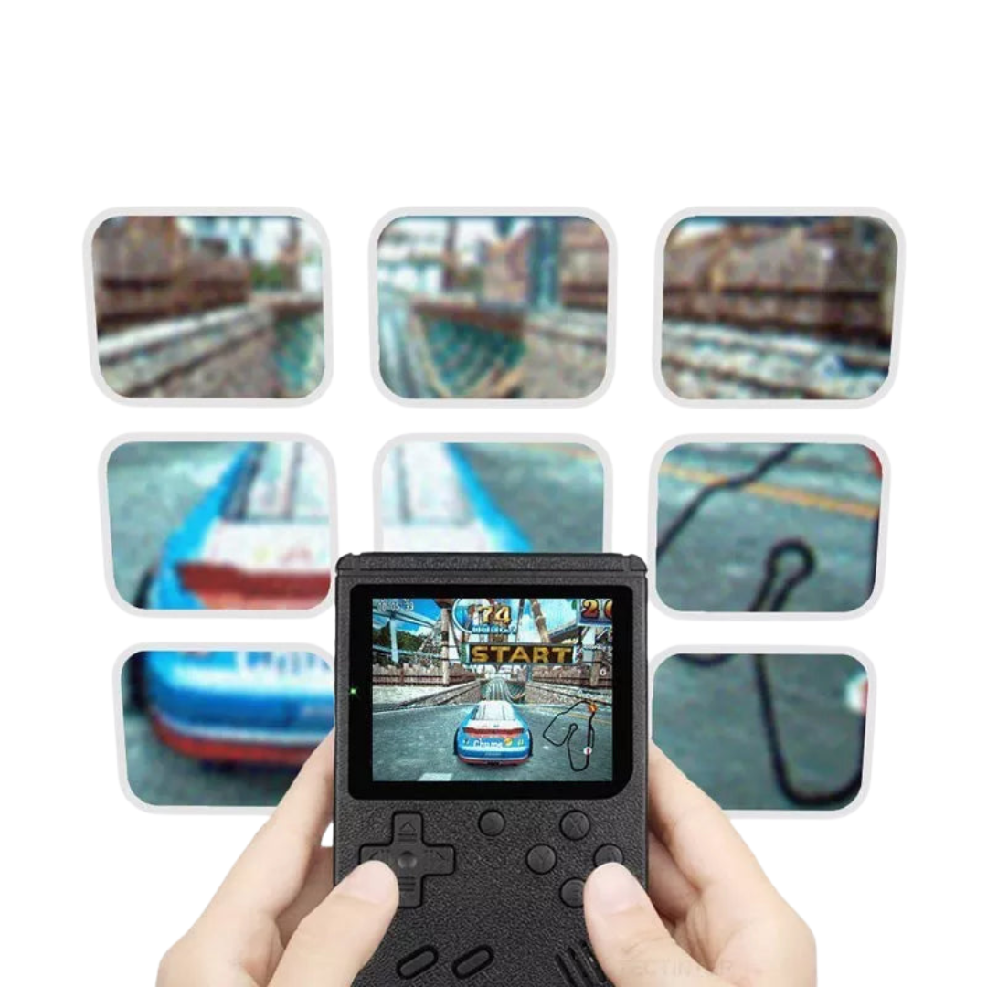 GameVault - Draagbare gameconsole met twee regelaars voor multiplayer plezier