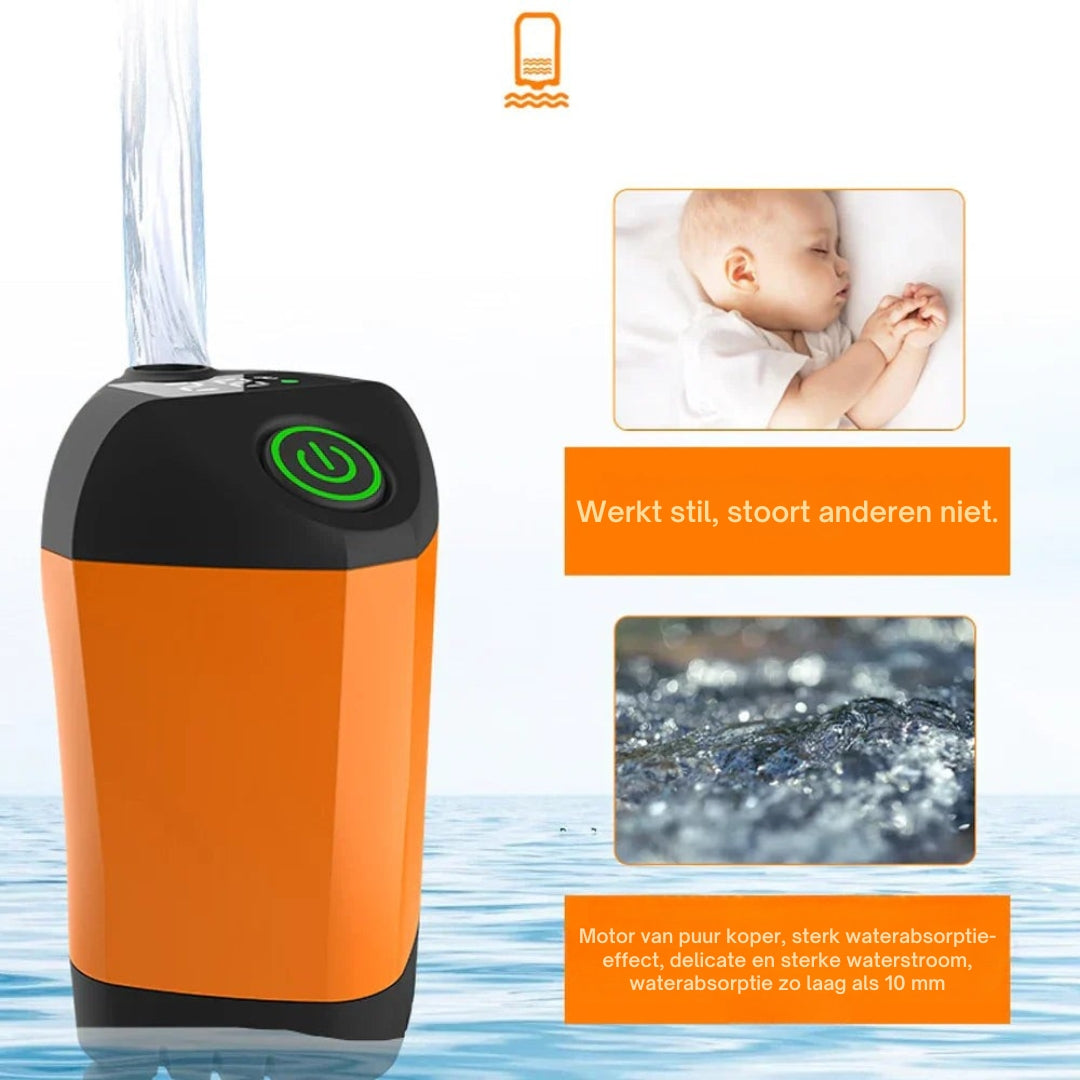 TrailFlow – Draagbare en oplaadbare douche voor buitenavonturen en verkenningen