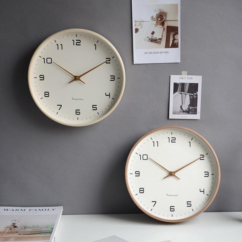 TimberTick – Stille en elegante wandklok met eenvoudig Scandinavisch design