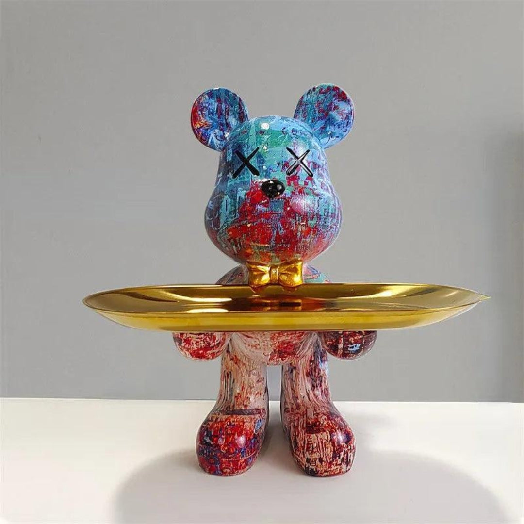BearBud - Charmante, door beren geïnspireerde opbergoplossing voor stijlvolle displays en decoratief gebruik