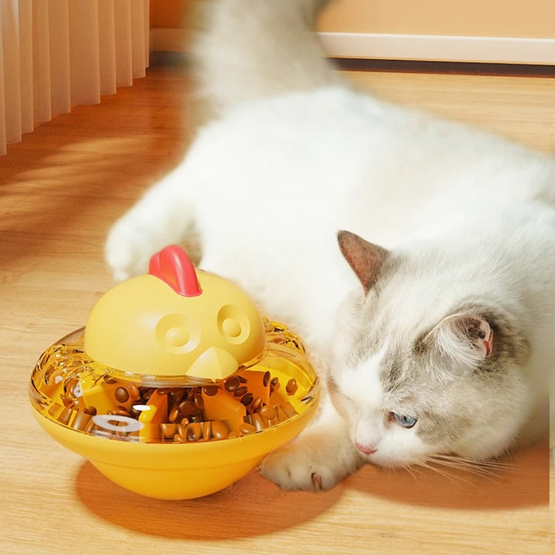 PetPlay - Ronde Behandel Dosering Puzzle Speelgoed voor honden en katten voor gezond eten