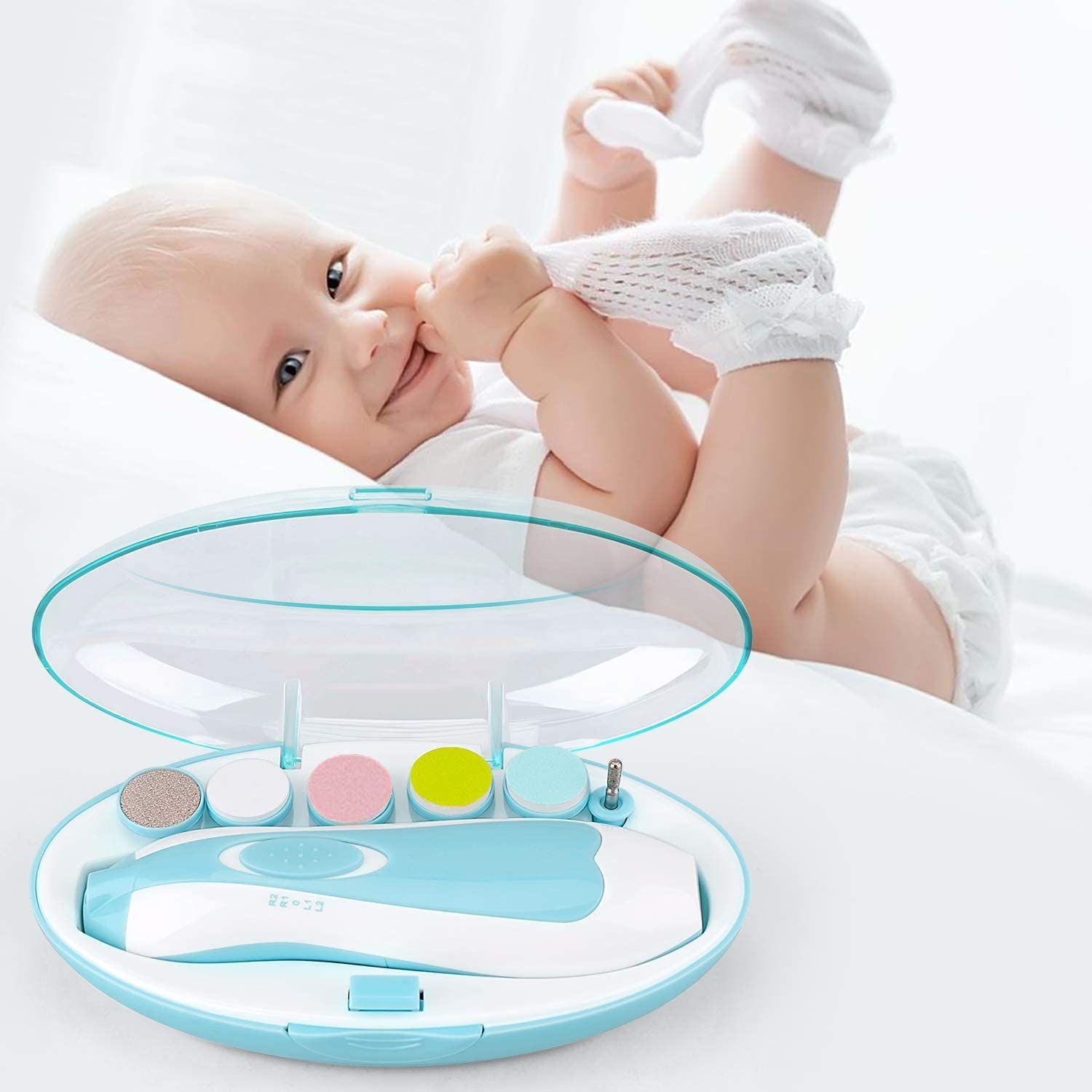 BabyTrimmer - Veilig en zacht nagelknippertje voor kinderen met antisliphandgreep