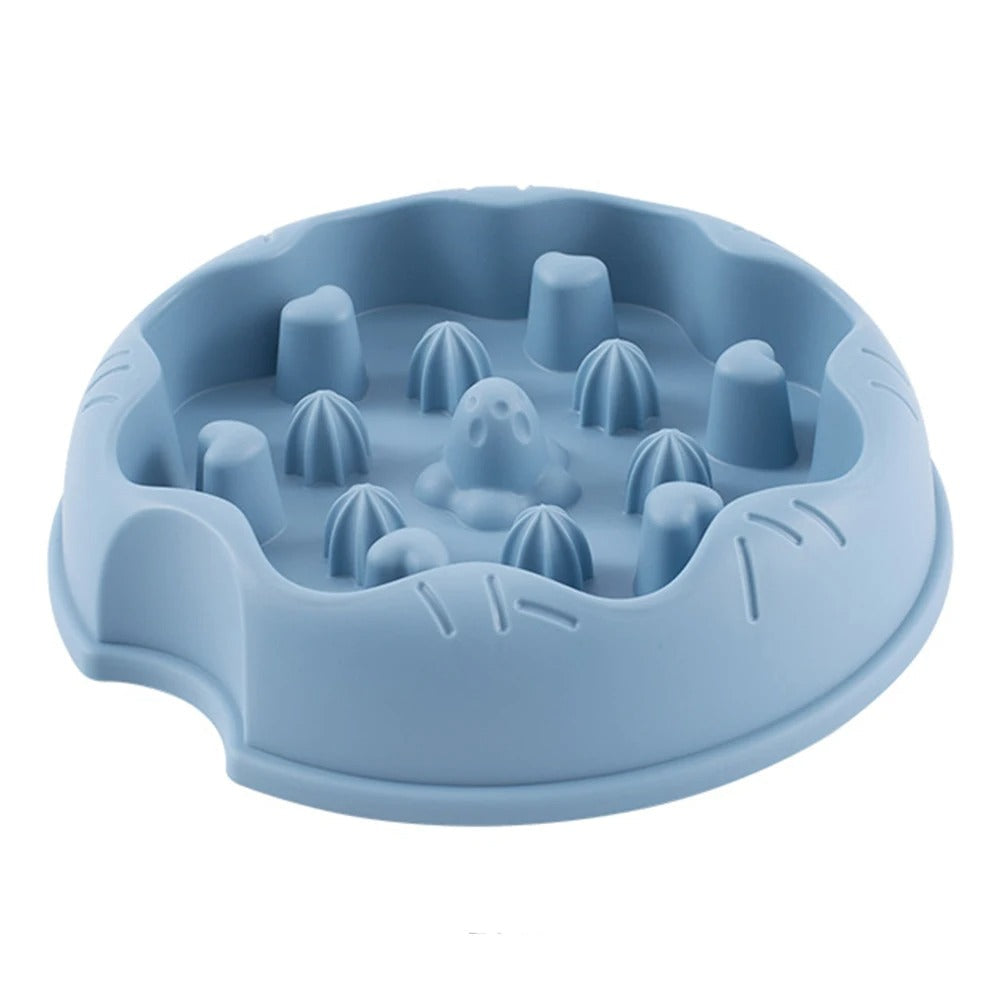 PawBowl - Voerbak met antislipraadsel voor honden en katten