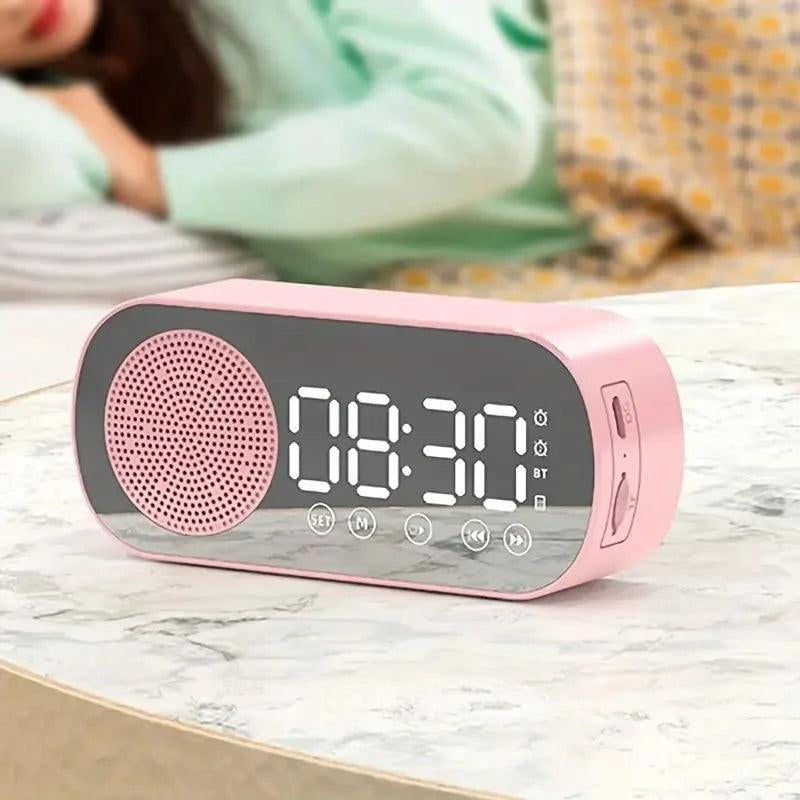 TimeTune - Bluetooth-klokluidspreker met digitaal display en diepe geluidsweergave