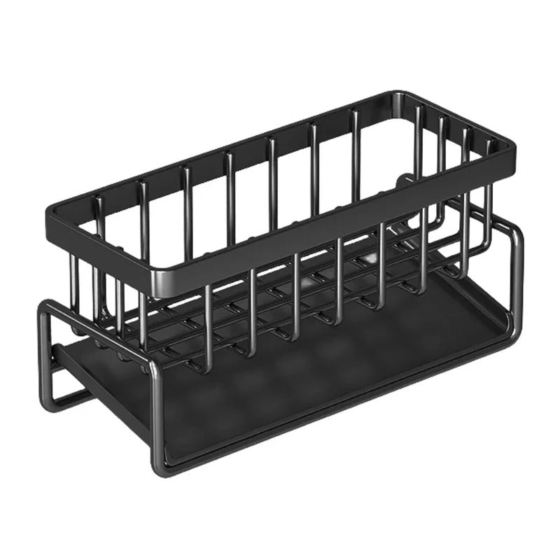SinkEase - Compacte en moderne gootsteenhouder met poreuze bodem voor sponzen en handdoeken