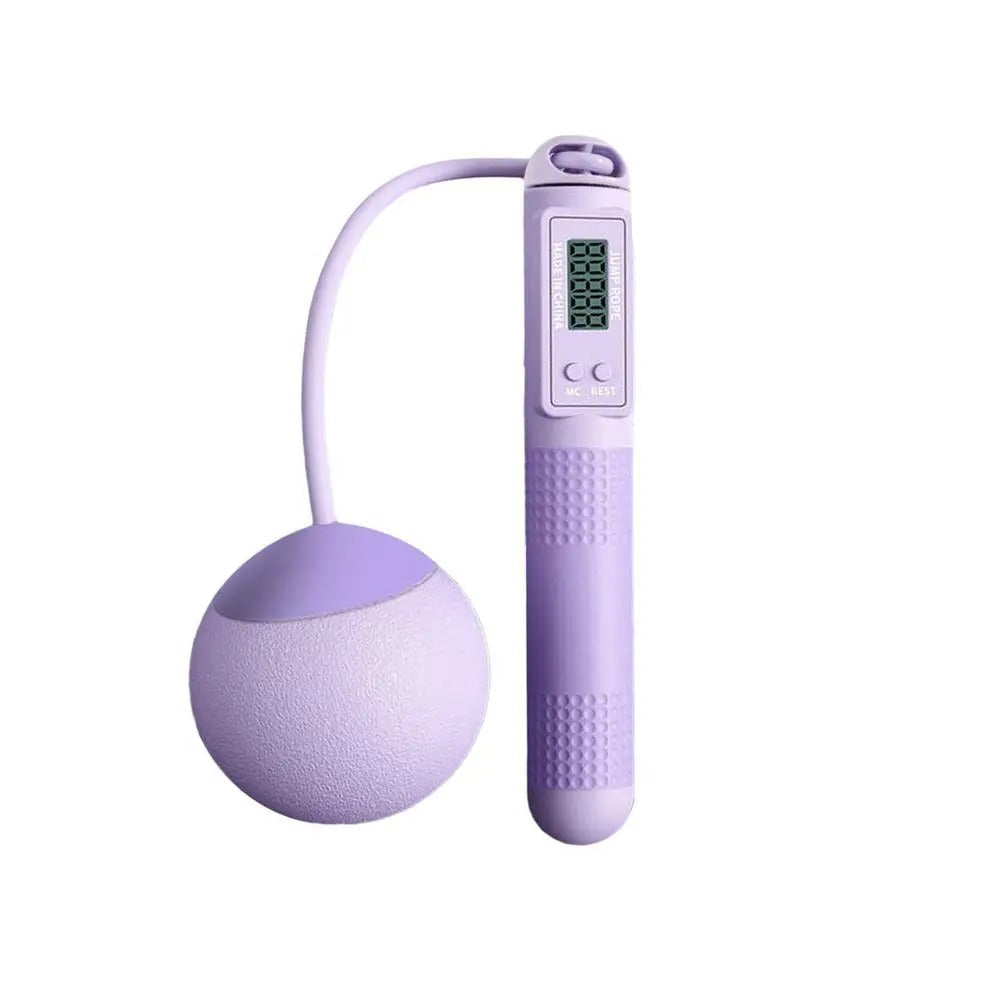 JumpFlex - Springtouw zonder touwen met teller voor slimme fitness en antisliphandgreep