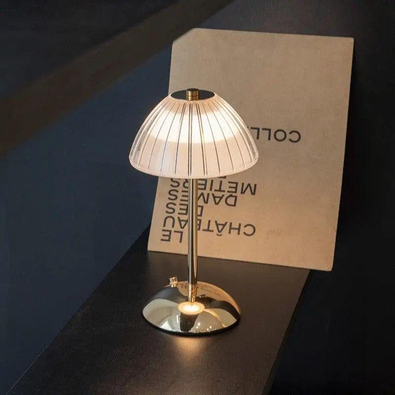 LumiGlide - Slanke moderne LED-bureaulamp met aanraakbediening en instelbare helderheid