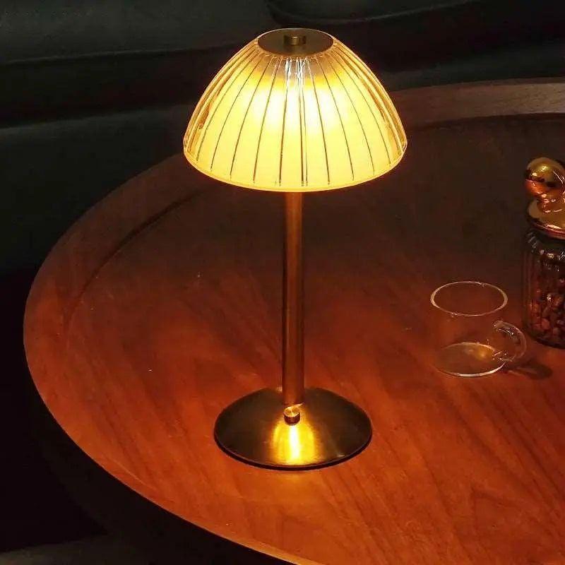 LumiGlide - Slanke moderne LED-bureaulamp met aanraakbediening en instelbare helderheid