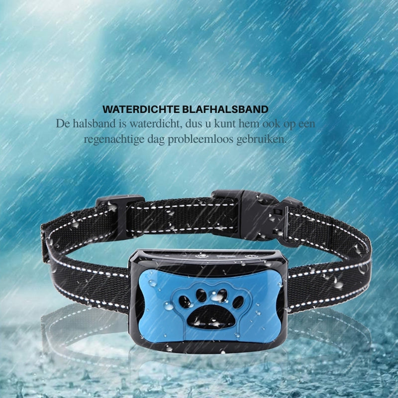 QuietPaws - Anti-blaf hondenhalsband met zachte trillingen en geluidscorrectie