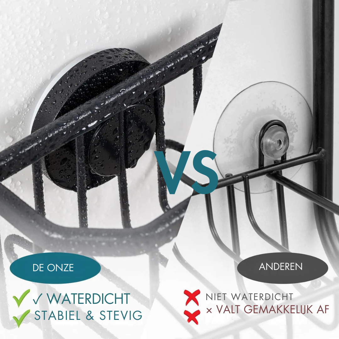 SnapHold - Veilige zuignaphouder voor sponzen borstels en gootsteenorganisatie