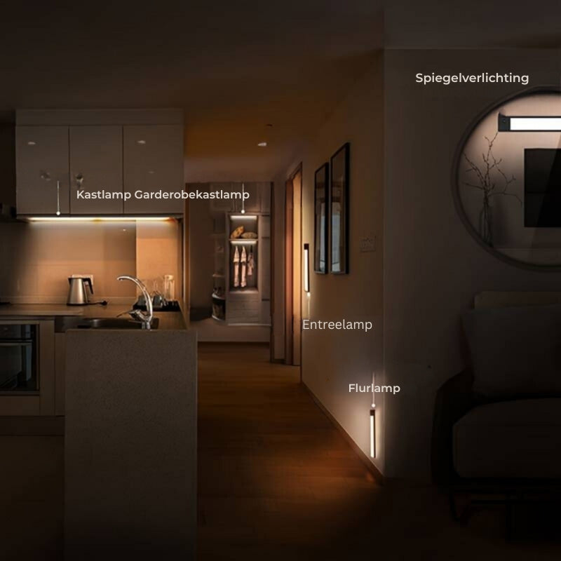 SmartGlow - USB LED-lamp met sensormodus voor automatische aan/uit-functionaliteit