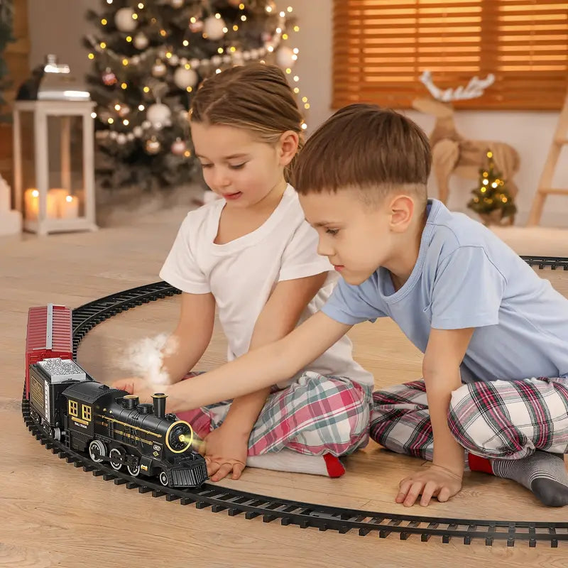 HolidayRail - Magische elektrische treinset voor feestelijk plezier