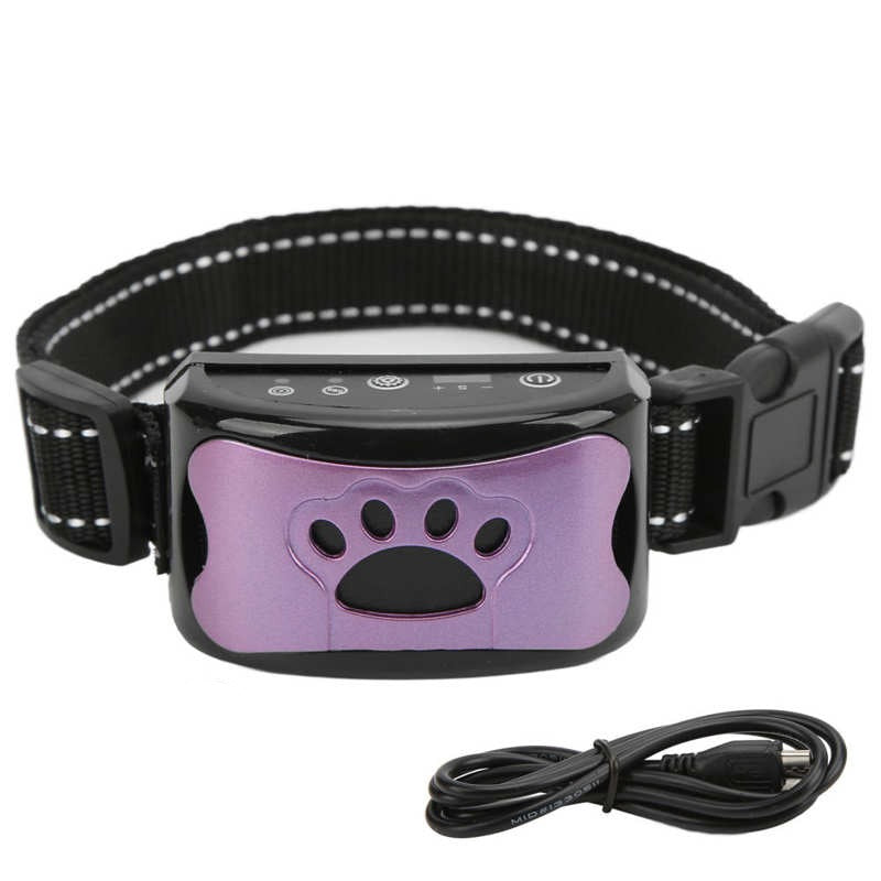 QuietPaws - Anti-blaf hondenhalsband met zachte trillingen en geluidscorrectie