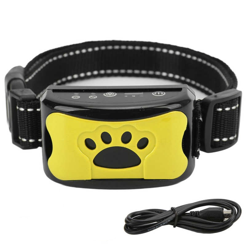 QuietPaws - Anti-blaf hondenhalsband met zachte trillingen en geluidscorrectie