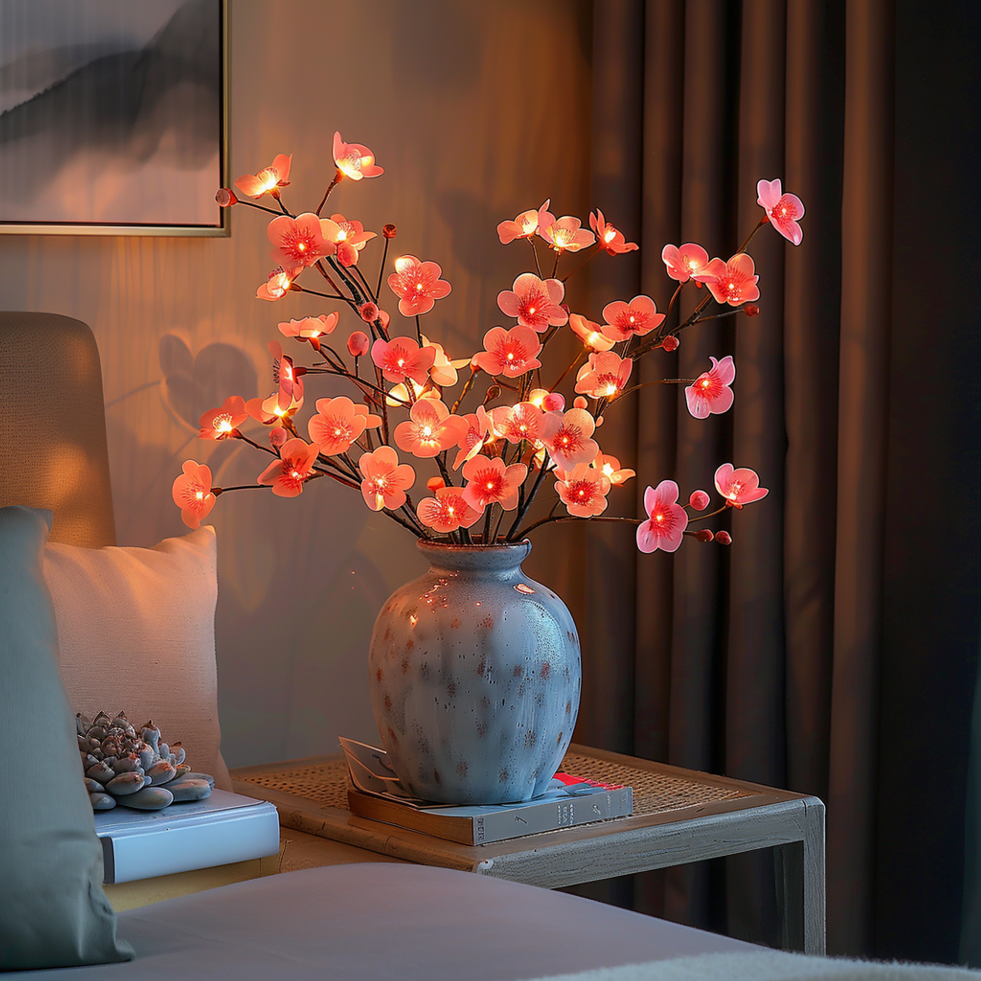 LumiVista - Olijftak-geïnspireerde LED-lichtsnoer voor magische en elegante decoratie