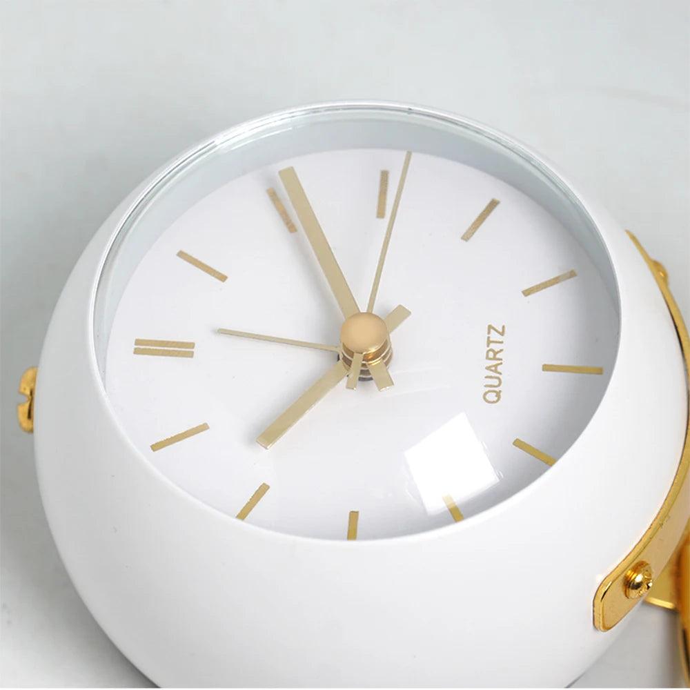 QuietTik - Minimalistische Scandinavische klok met stil quartz-uurwerk