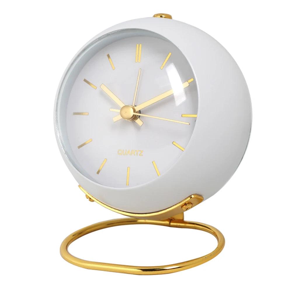 QuietTik - Minimalistische Scandinavische klok met stil quartz-uurwerk