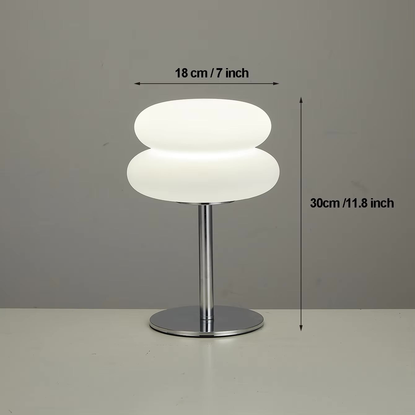 CloudGlow - Retro-geïnspireerde LED-lamp met instelbare lichtintensiteit