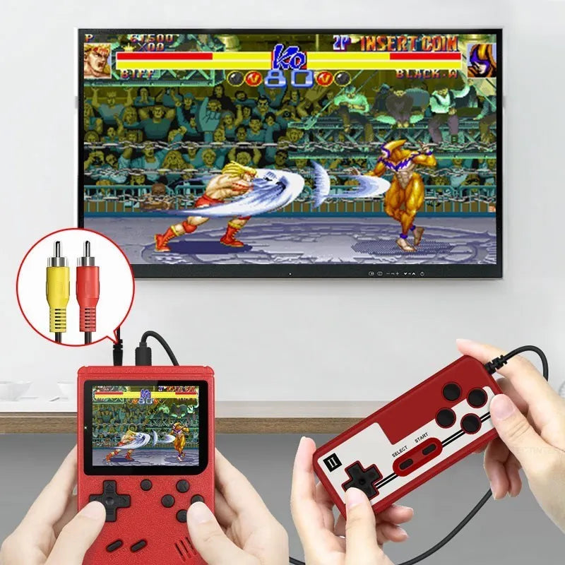 GameVault - Draagbare gameconsole met twee regelaars voor multiplayer plezier