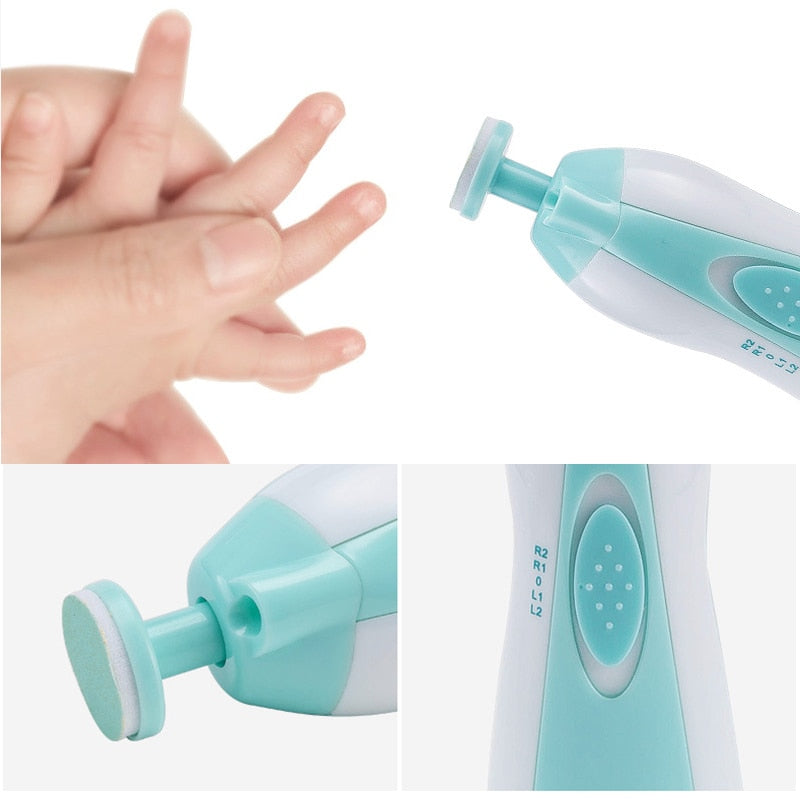 BabyTrimmer - Veilig en zacht nagelknippertje voor kinderen met antisliphandgreep