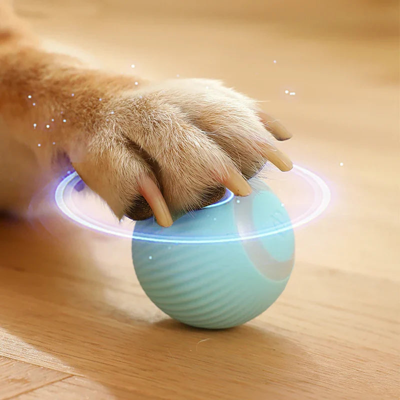 SmartPlay - Elektrische kattenspeelbal met slimme standen en eenvoudige oplaadindicatoren