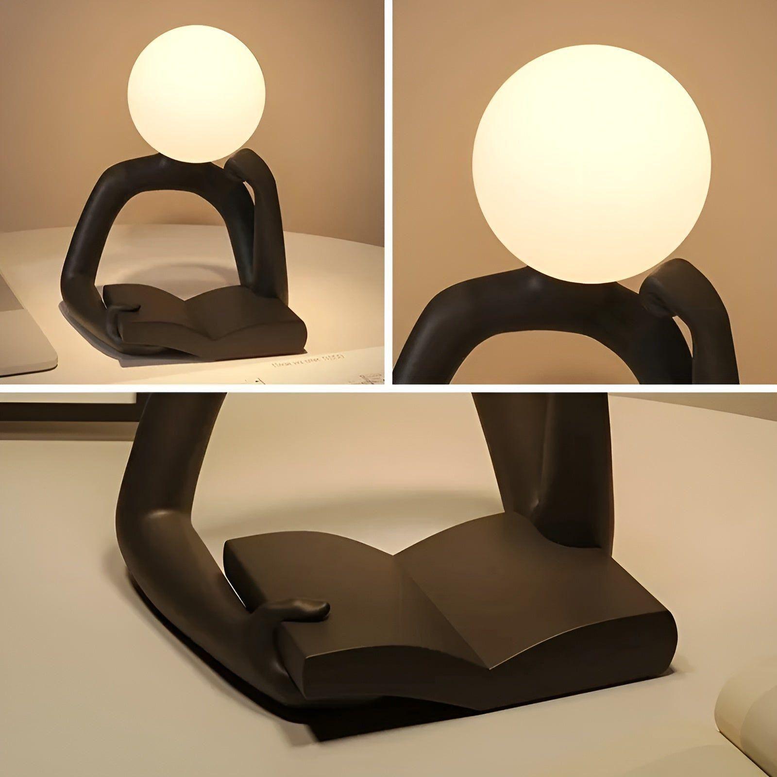 LumiSculpt - Strakke moderne tafellamp met abstract design
