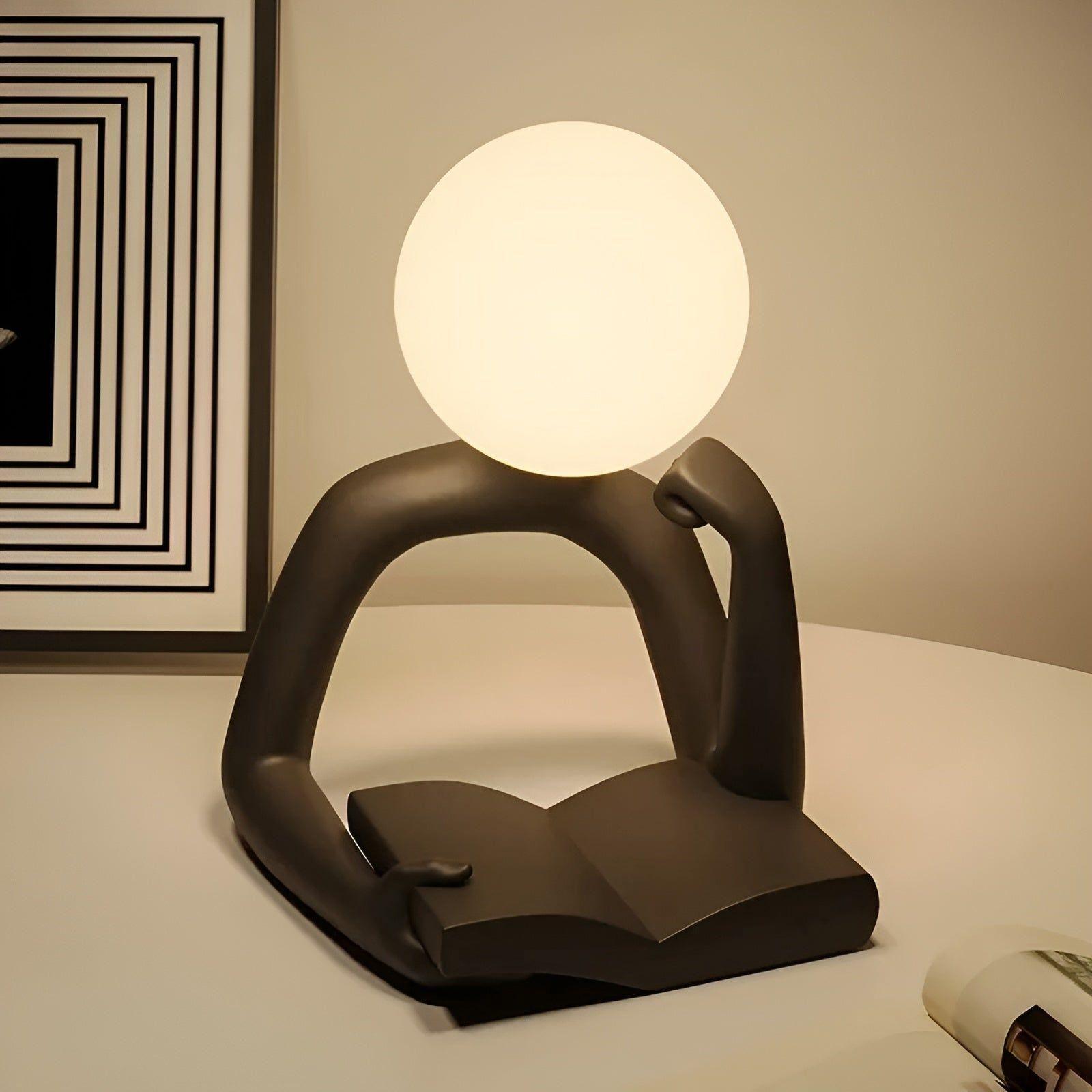 LumiSculpt - Strakke moderne tafellamp met abstract design