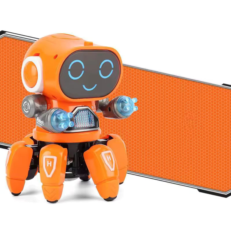 RoboDance - Interactieve zingende en dansende robot met led-lampjes en afstandsbediening