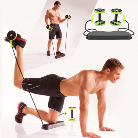 FitRoll - Multifunctionele fitnessroller met instelbare intensiteit