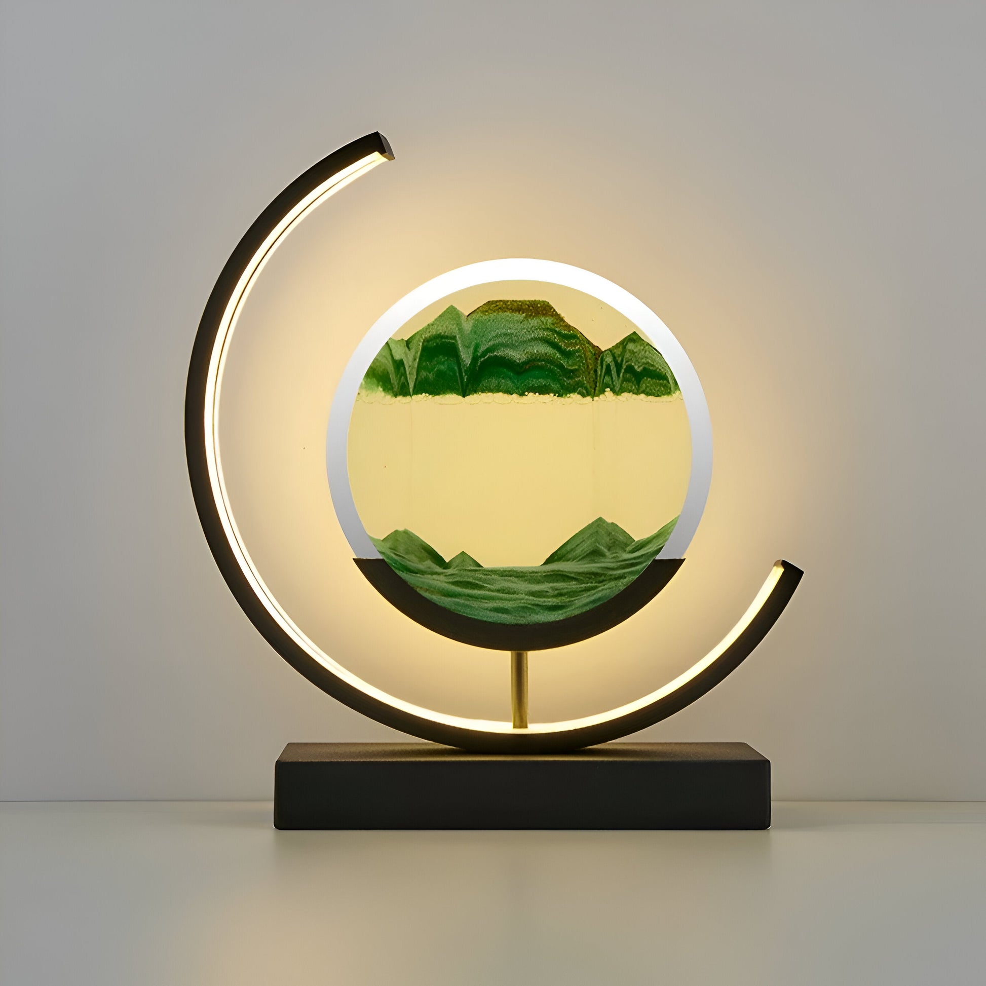 LumiFlow – Visuele LED-zandlamp met instelbare helderheid