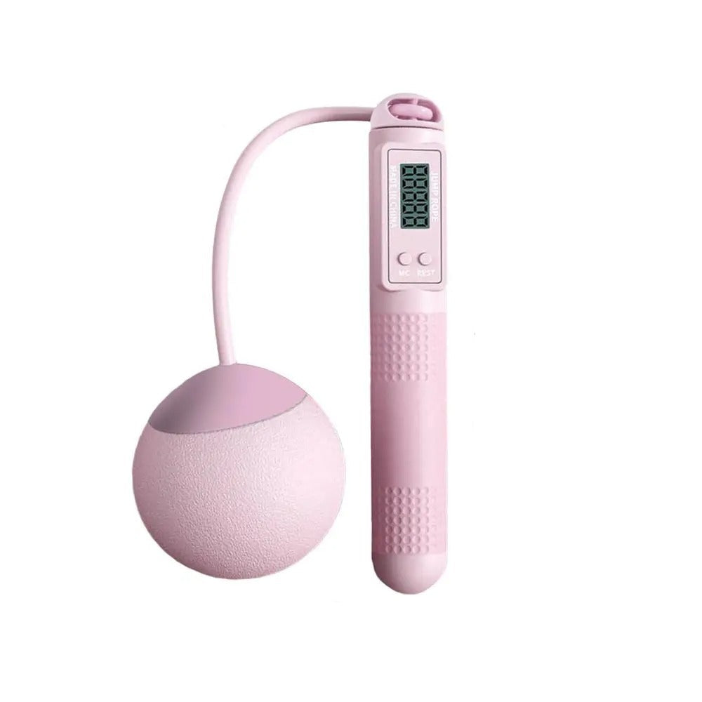 JumpFlex - Springtouw zonder touwen met teller voor slimme fitness en antisliphandgreep