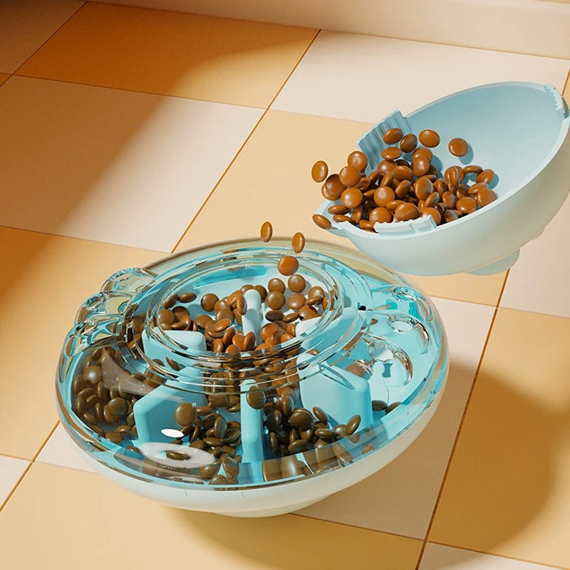 PetPlay - Ronde Behandel Dosering Puzzle Speelgoed voor honden en katten voor gezond eten