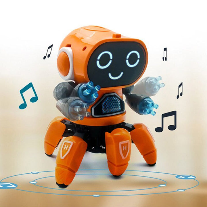 RoboDance - Interactieve zingende en dansende robot met led-lampjes en afstandsbediening