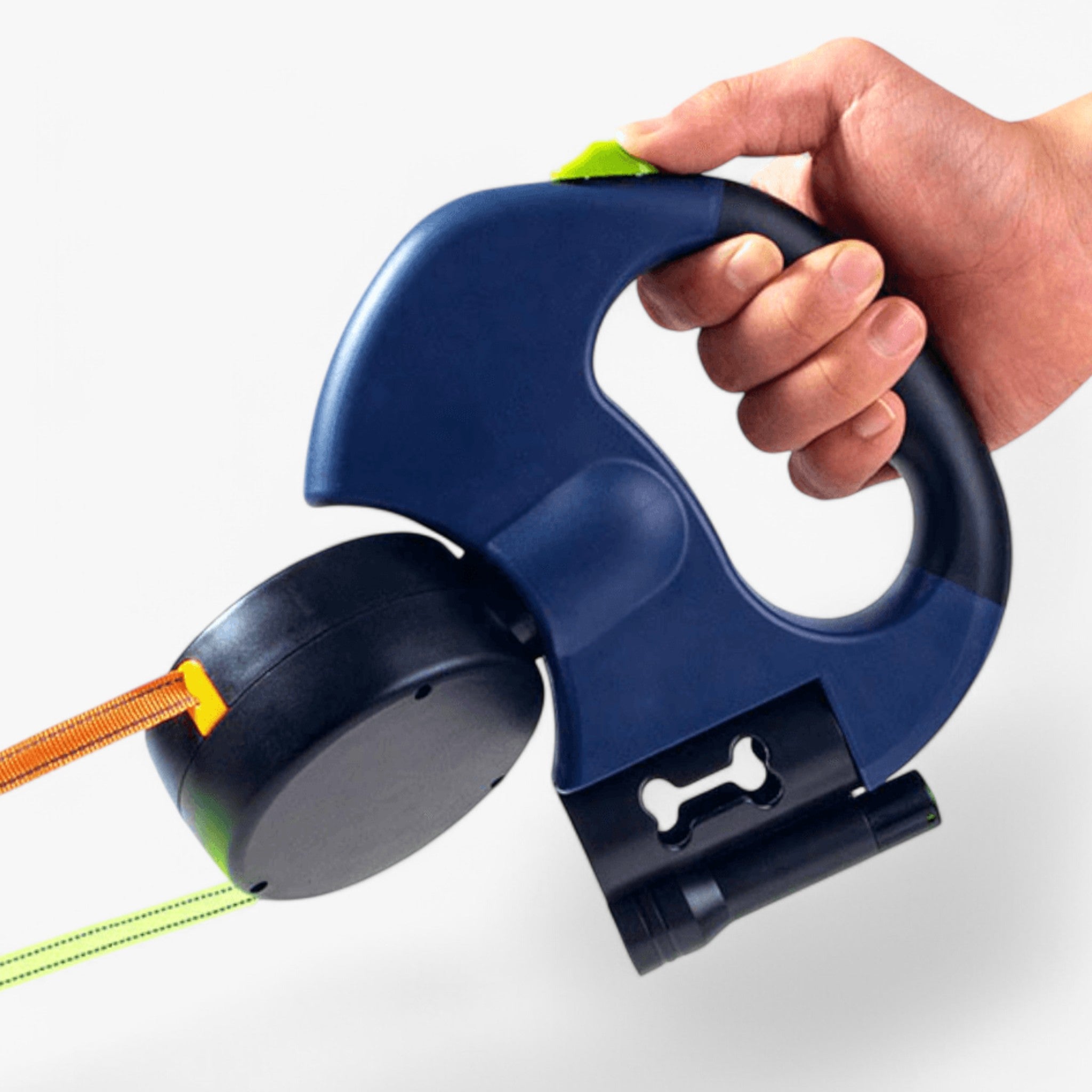 PawLink – Dubbele intrekbare hondenriem voor klitvrije, soepele wandelingen met twee honden