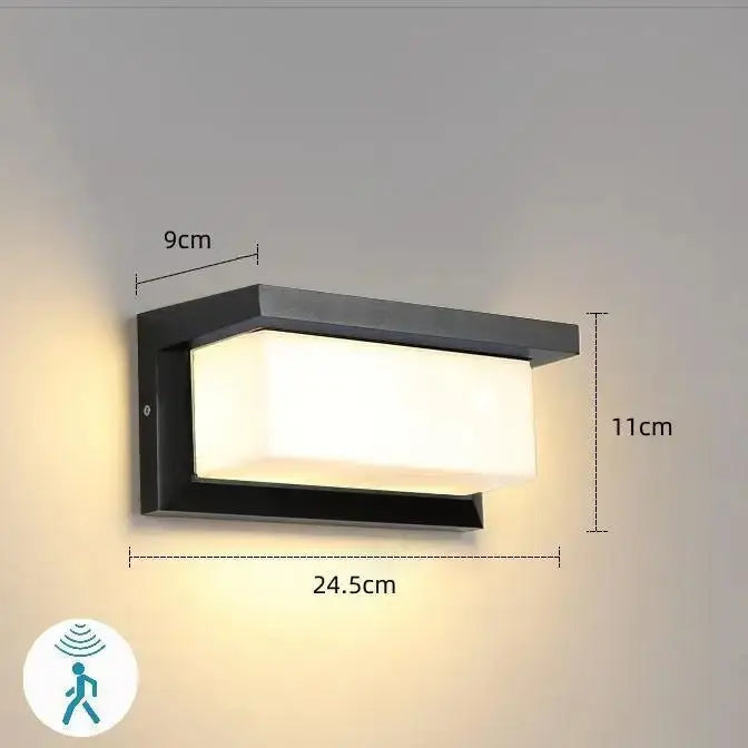 SmartGlow - Radar Sensor LED Buitenlamp voor Efficiënte Verlichting