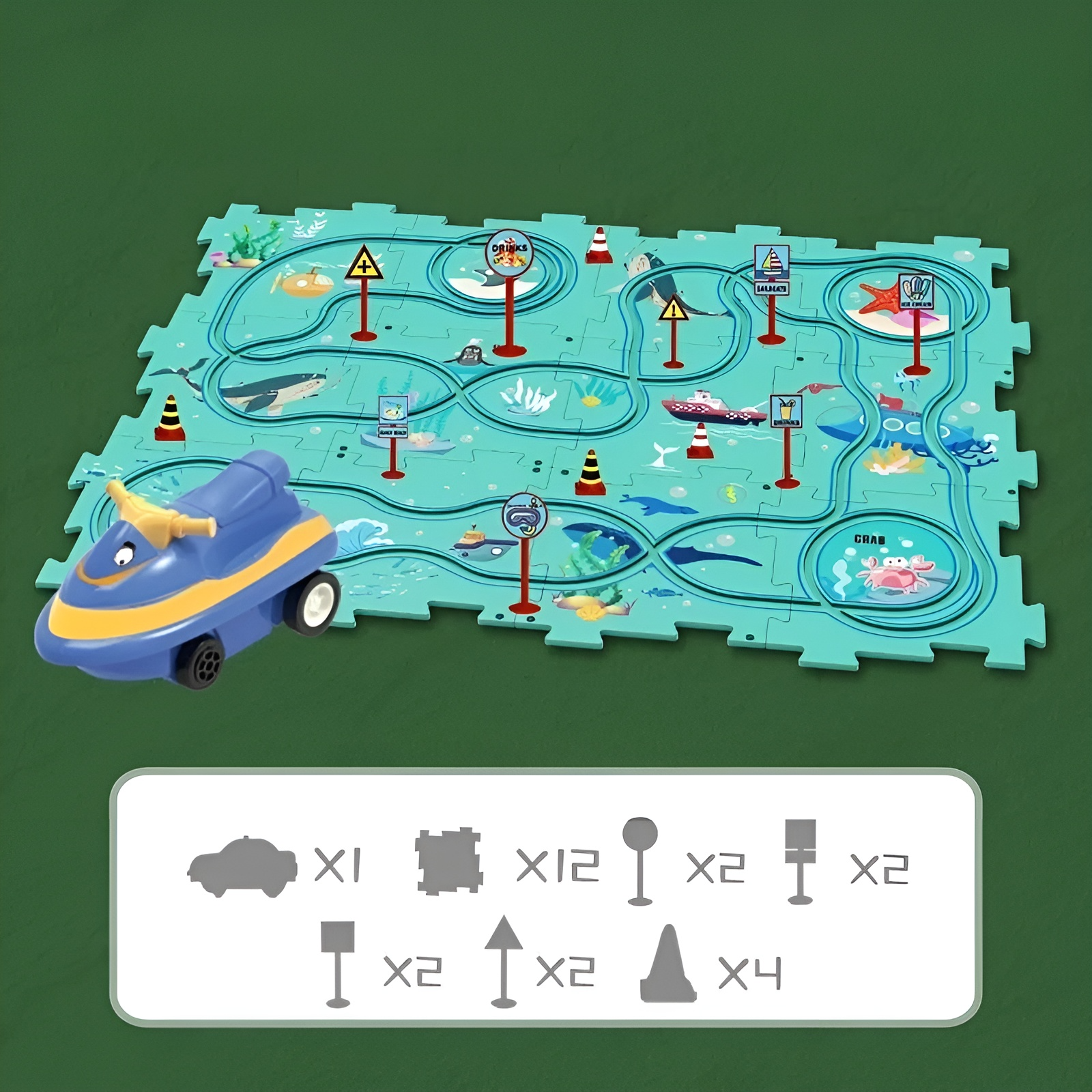 TrackMaster - Ultieme puzzel en racebaanbouwset voor kinderen