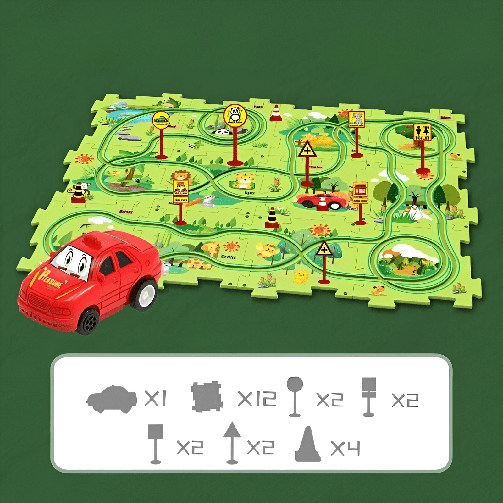TrackMaster - Ultieme puzzel en racebaanbouwset voor kinderen