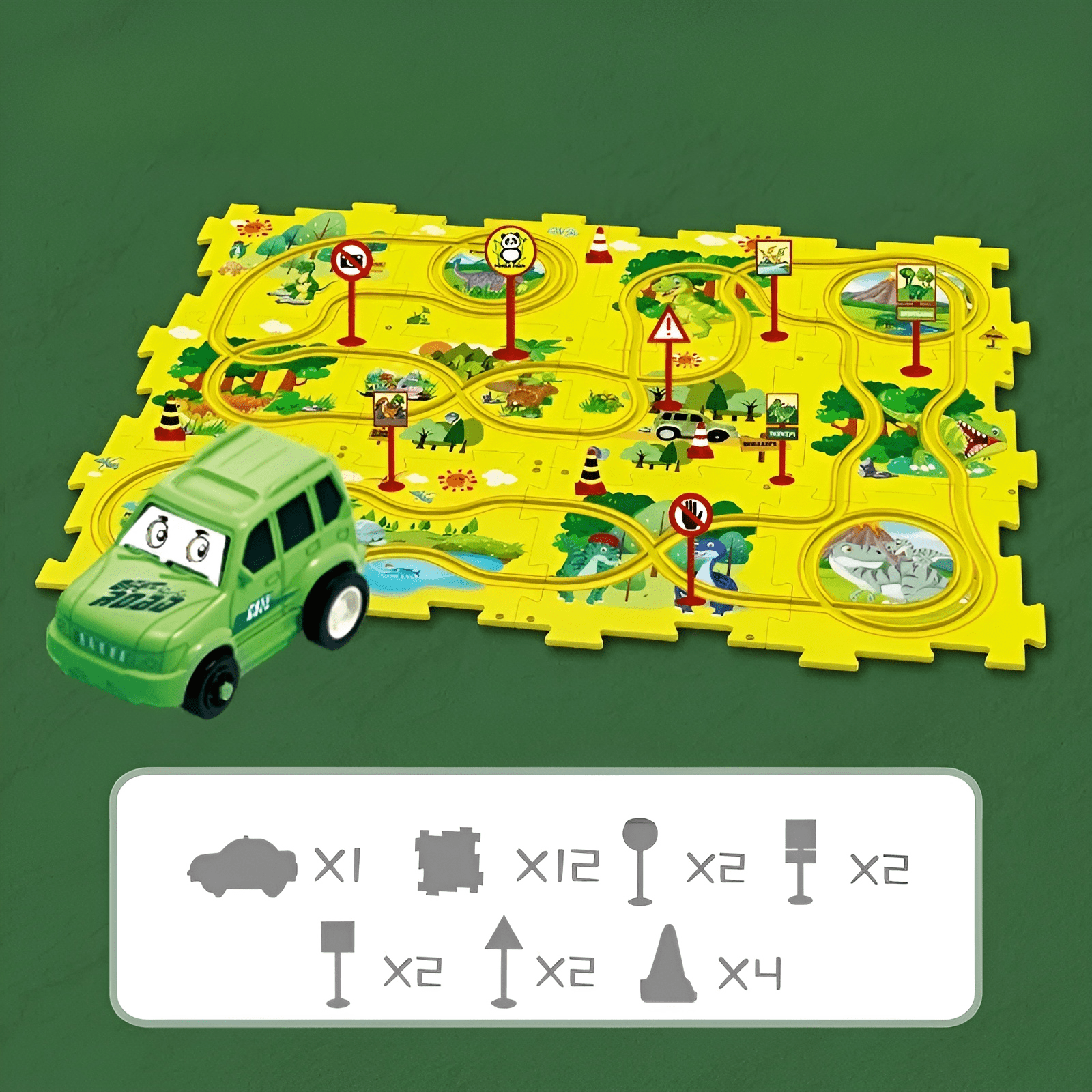 TrackMaster - Ultieme puzzel en racebaanbouwset voor kinderen