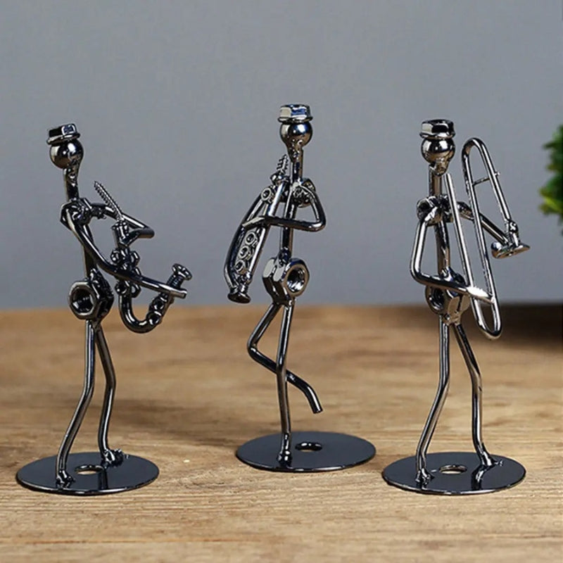 TuneCraft - Artistieke Muzikant Sculptuur voor Bureau, Schap, of Decoratieve Vertoning van de Werkruimte
