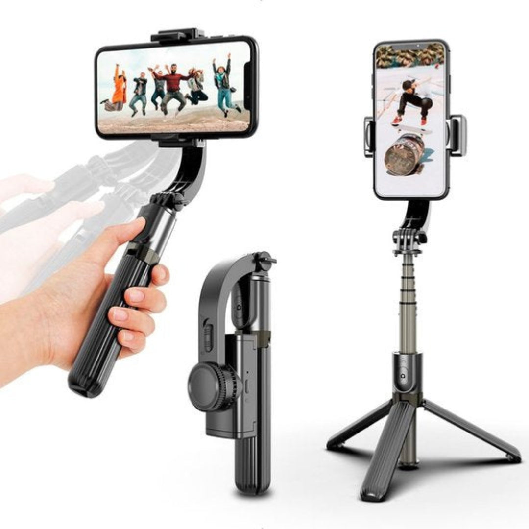SnapEase - 360° Zelfie Stick voor vloeiende opnamen met Bluetooth afstandsbediening