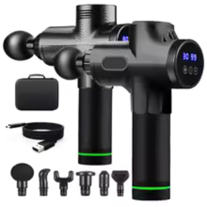 FitEase - Elektrisch diep weefselmassagepistool voor verlichting en ontspanning van de spieren