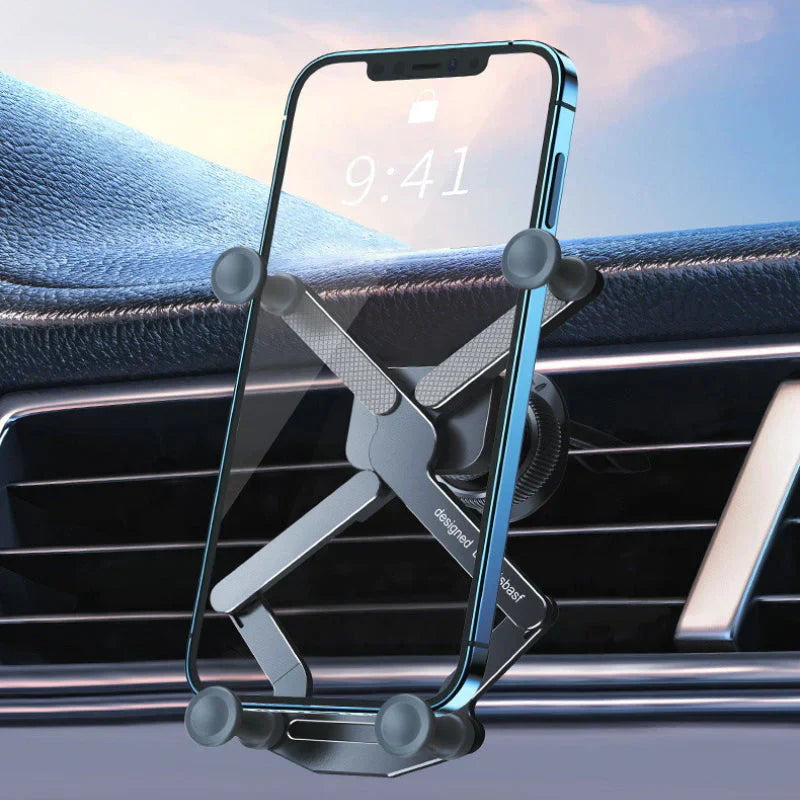 FlexHold - Onzichtbare houder voor autotelefoon Veilige en stabiele telefoonhouder