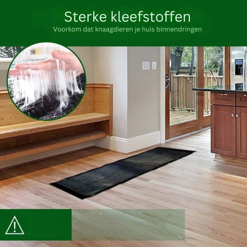 CatchGuard - Sterke zelfklevende val voor ratten, muizen en kruipende insecten voor snelle bestrijding