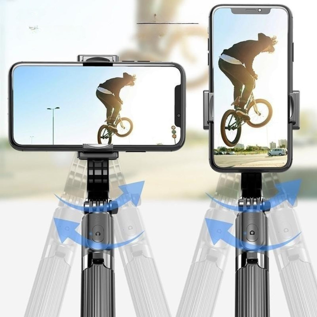 SnapEase - 360° Zelfie Stick voor vloeiende opnamen met Bluetooth afstandsbediening
